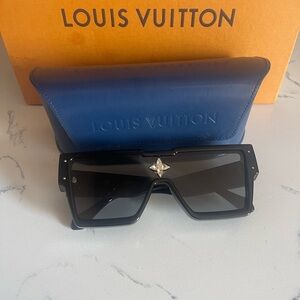 Louis Vuitton Cyclone Sunglasses - Black/Gold